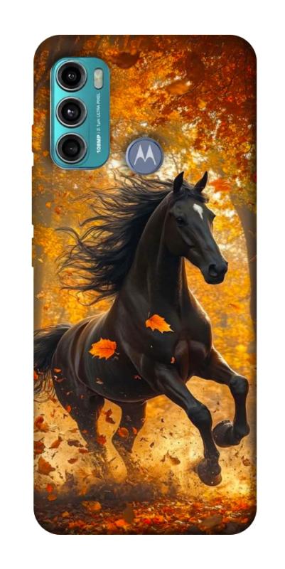 Чохол itsPrint Autumn Horse для Motorola Moto G60, тварини, купити оптом з доставкою