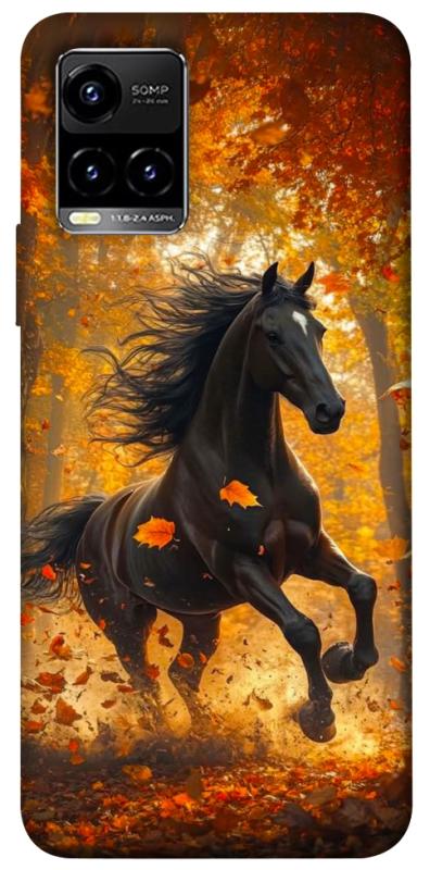Чехол itsPrint Autumn Horse для Vivo Y21 / Y33s, животные, купить оптом с доставкой