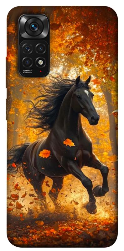 Чехол itsPrint Autumn Horse для Xiaomi Redmi Note 11 (Global) / Note 11S, животные, купить оптом с доставкой