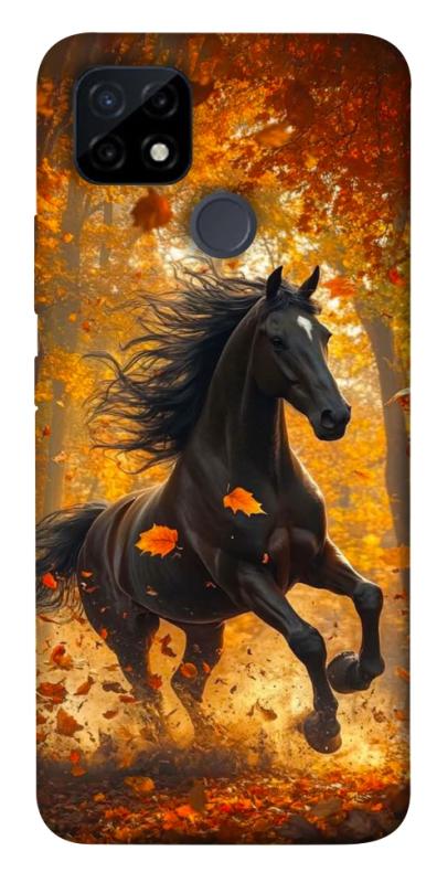 Чехол itsPrint Autumn Horse для Realme C12, животные, купить оптом с доставкой