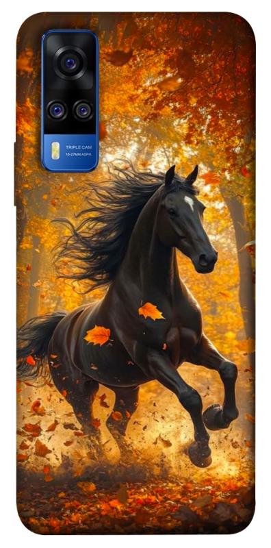 Чехол itsPrint Autumn Horse для Vivo Y51a, животные, купить оптом с доставкой