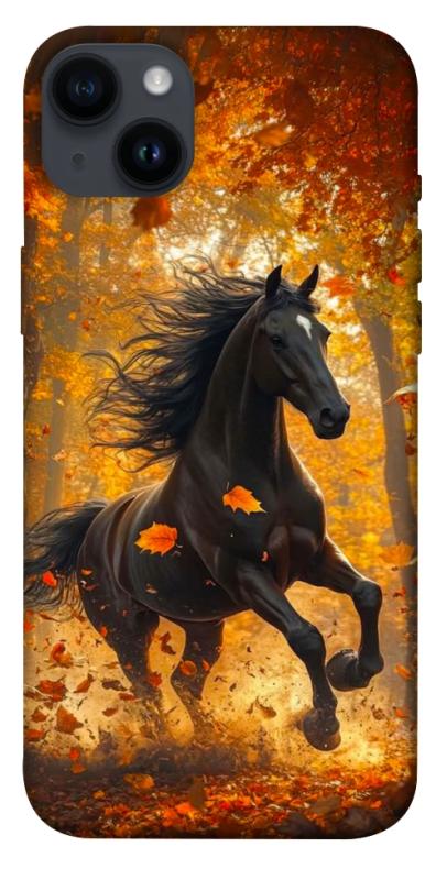 Чехол itsPrint Autumn Horse для Apple iPhone 14 Plus (6.7"), животные, купить оптом с доставкой