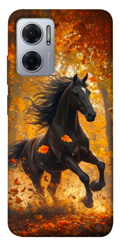 Чехол itsPrint Autumn Horse для Xiaomi Redmi Note 11E, животные, купить оптом с доставкой