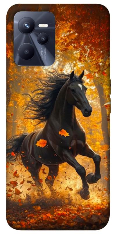 Чехол itsPrint Autumn Horse для Realme C35, животные, купить оптом с доставкой