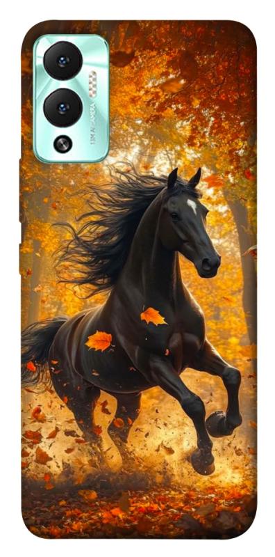 Чехол itsPrint Autumn Horse для Infinix Hot 12 Play, животные, купить оптом с доставкой