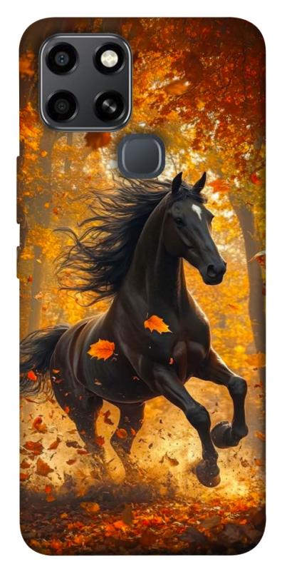 Чехол itsPrint Autumn Horse для Infinix Smart 6, животные, купить оптом с доставкой