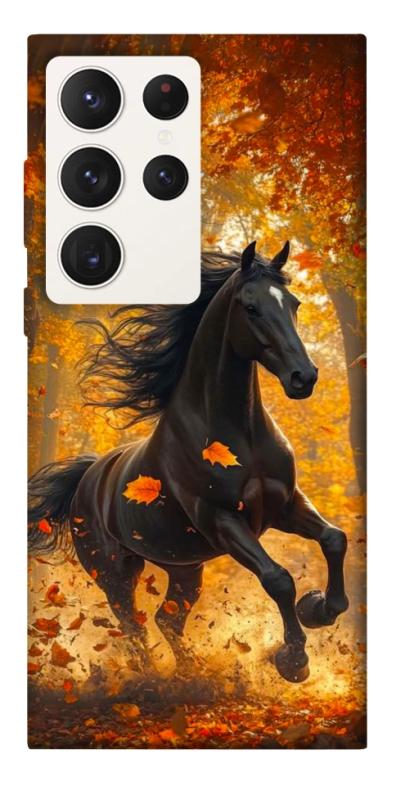 Чехол itsPrint Autumn Horse для Samsung Galaxy S23 Ultra, животные, купить оптом с доставкой