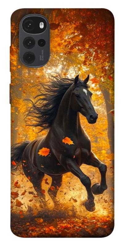 Чехол itsPrint Autumn Horse для Motorola Moto G22, животные, купить оптом с доставкой
