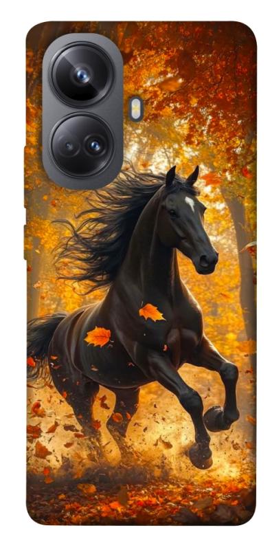 Чехол itsPrint Autumn Horse для Realme 10 Pro+, животные, купить оптом с доставкой