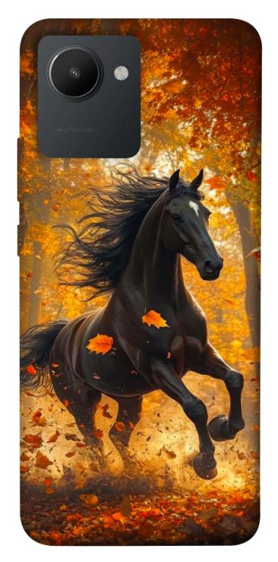 Чехол itsPrint Autumn Horse для Realme C30s, животные, купить оптом с доставкой