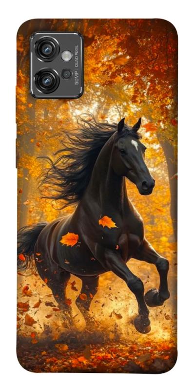 Чехол itsPrint Autumn Horse для Motorola Moto G32, животные, купить оптом с доставкой