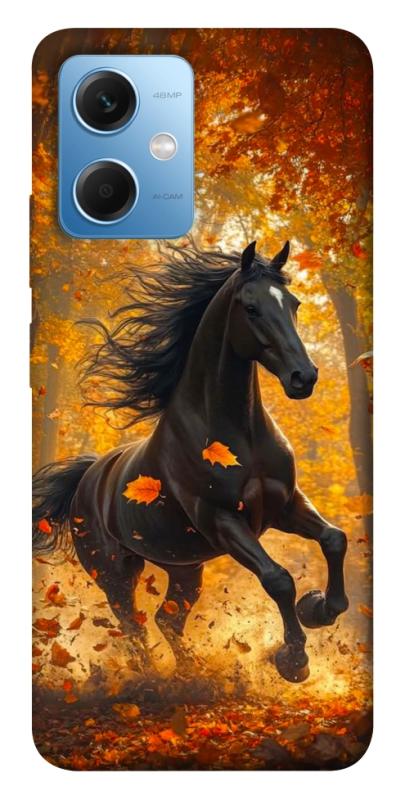 Чехол itsPrint Autumn Horse для Xiaomi Redmi Note 12 5G, животные, купить оптом с доставкой