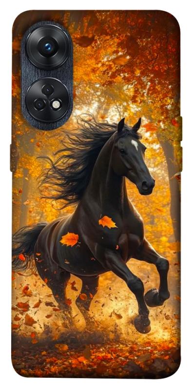 Чехол itsPrint Autumn Horse для Oppo Reno 8 T 4G, животные, купить оптом с доставкой