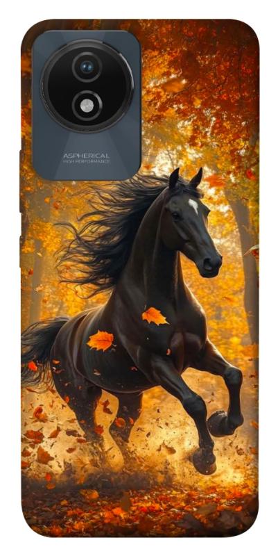 Чехол itsPrint Autumn Horse для Vivo Y02, животные, купить оптом с доставкой