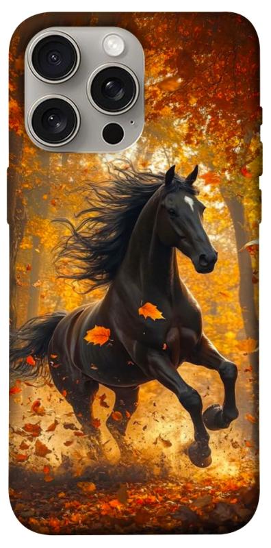 Чехол itsPrint Autumn Horse для Apple iPhone 15 Pro Max (6.7"), животные, купить оптом с доставкой