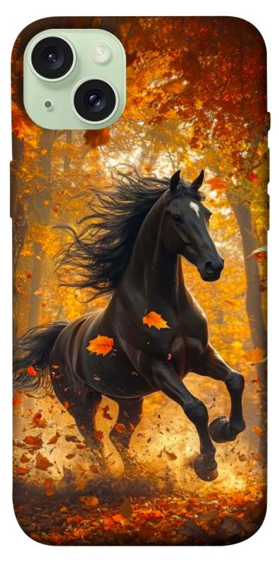 Чехол itsPrint Autumn Horse для Apple iPhone 15 Plus (6.7"), животные, купить оптом с доставкой