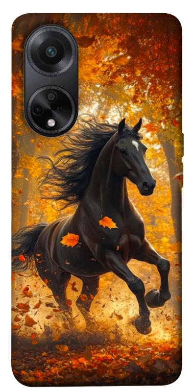 Чехол itsPrint Autumn Horse для Oppo A58 4G, животные, купить оптом с доставкой