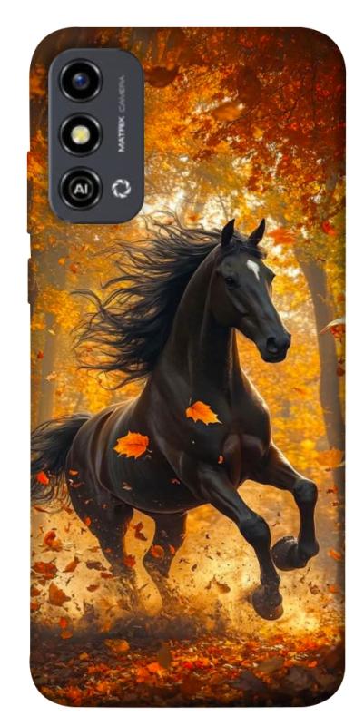 Чехол itsPrint Autumn Horse для ZTE Blade A53, животные, купить оптом с доставкой