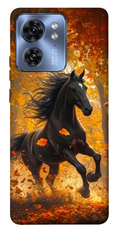 Чехол itsPrint Autumn Horse для Motorola Edge 40, животные, купить оптом с доставкой