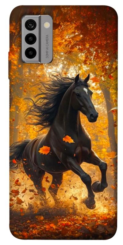Чехол itsPrint Autumn Horse для Nokia G22, животные, купить оптом с доставкой