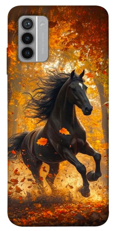 Чехол itsPrint Autumn Horse для Nokia G42, животные, купить оптом с доставкой