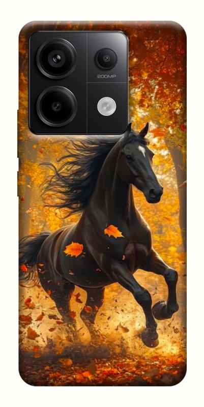 Чехол itsPrint Autumn Horse для Xiaomi Redmi Note 13 Pro 4G, животные, купить оптом с доставкой