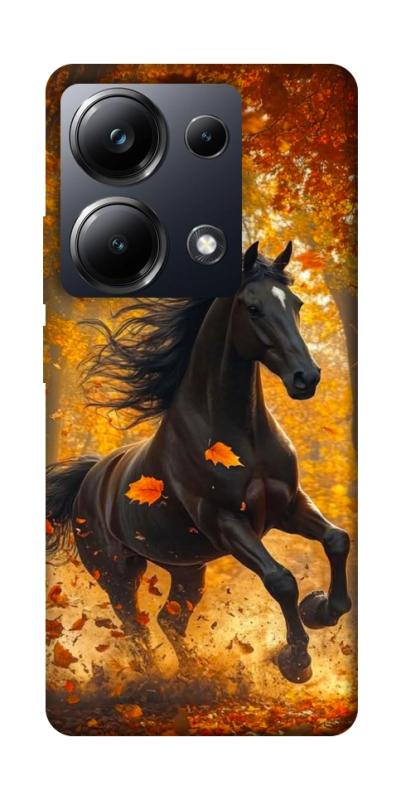 Чехол itsPrint Autumn Horse для Xiaomi Redmi Note 13 Pro 4G, животные, купить оптом с доставкой