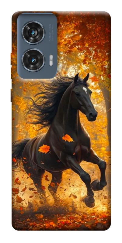 Чохол itsPrint Autumn Horse для Motorola Edge 50 Fusion, тварини, купити оптом з доставкою