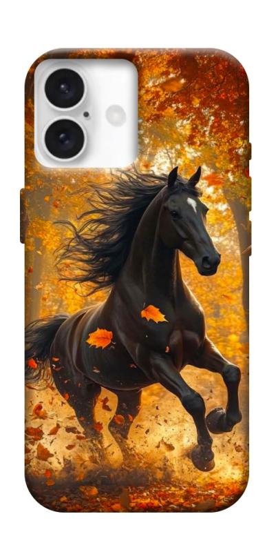 Чехол itsPrint Autumn Horse для Apple iPhone 16 Plus (6.7"), животные, купить оптом с доставкой