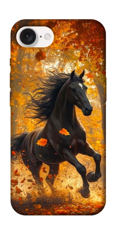 Чехол itsPrint Autumn Horse для Apple iPhone 16e (6.1"), животные, купить оптом с доставкой
