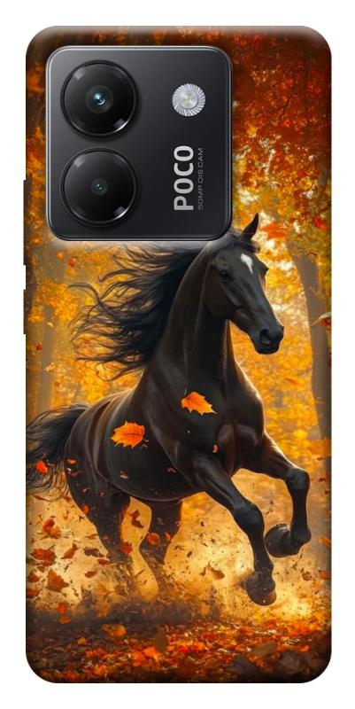 Чехол itsPrint Autumn Horse для Xiaomi Poco M7 Pro 5G, животные, купить оптом с доставкой