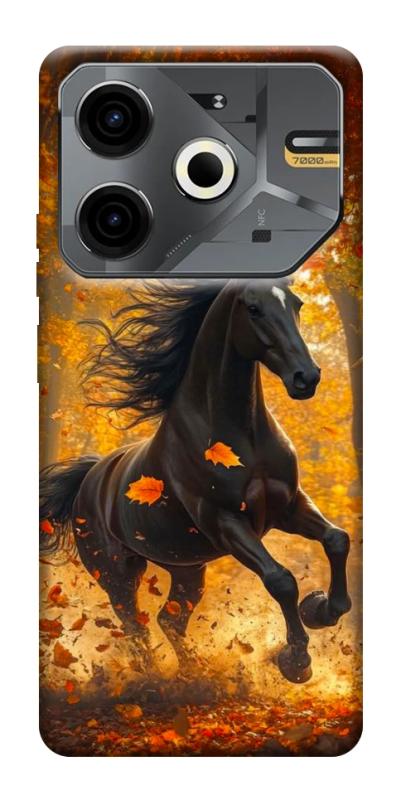 Чехол itsPrint Autumn Horse для TECNO Pova 6 Neo (LI6), животные, купить оптом с доставкой