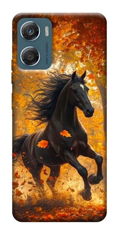Чехол itsPrint Autumn Horse для Motorola Moto G06, животные, купить оптом с доставкой