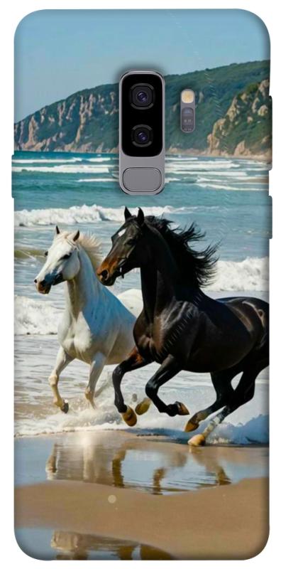 Чехол itsPrint Beach Horses для Samsung Galaxy S9+, животные, купить оптом с доставкой