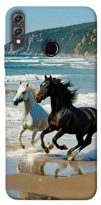 Чехол itsPrint Beach Horses для Huawei Honor 8X, животные, купить оптом с доставкой