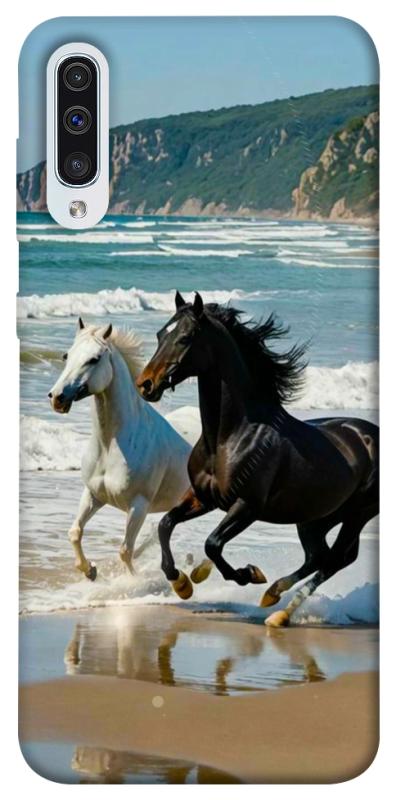 Чехол itsPrint Beach Horses для Samsung Galaxy A50 (A505F) / A50s / A30s, животные, купить оптом с доставкой