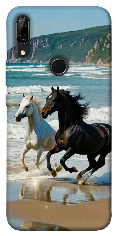 Чехол itsPrint Beach Horses для Huawei P Smart Z, животные, купить оптом с доставкой