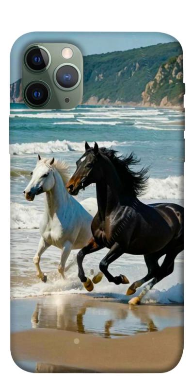 Чехол itsPrint Beach Horses для Apple iPhone 11 Pro (5.8"), животные, купить оптом с доставкой