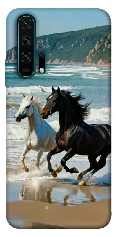 Чехол itsPrint Beach Horses для Huawei Honor 20 Pro, животные, купить оптом с доставкой