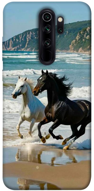Чехол itsPrint Beach Horses для Xiaomi Redmi Note 8 Pro, животные, купить оптом с доставкой