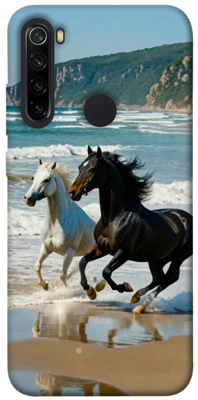 Чехол itsPrint Beach Horses для Xiaomi Redmi Note 8, животные, купить оптом с доставкой