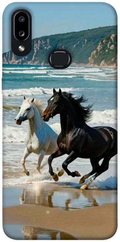 Чехол itsPrint Beach Horses для Samsung Galaxy A10s, животные, купить оптом с доставкой