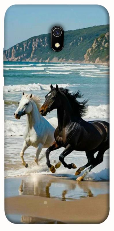 Чехол itsPrint Beach Horses для Xiaomi Redmi 8a, животные, купить оптом с доставкой