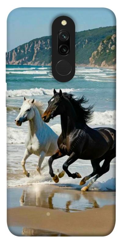 Чехол itsPrint Beach Horses для Xiaomi Redmi 8, животные, купить оптом с доставкой