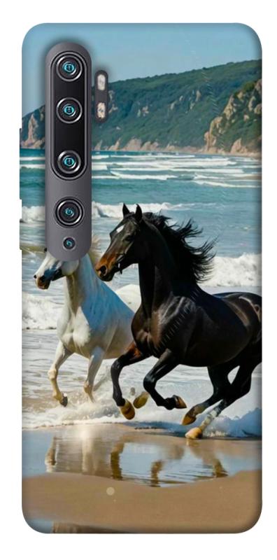 Чехол itsPrint Beach Horses для Xiaomi Mi Note 10 / Note 10 Pro / Mi CC9 Pro, животные, купить оптом с доставкой