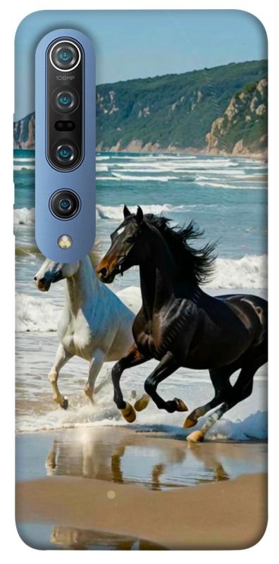 Чехол itsPrint Beach Horses для Xiaomi Mi 10 / Mi 10 Pro, животные, купить оптом с доставкой