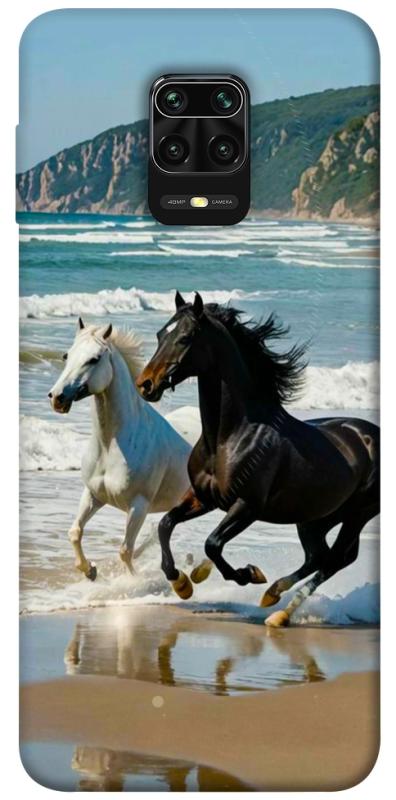 Чехол itsPrint Beach Horses для Xiaomi Redmi Note 9s / Note 9 Pro / Note 9 Pro Max, животные, купить оптом с доставкой