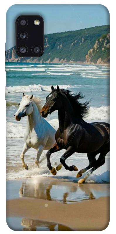 Чехол itsPrint Beach Horses для Samsung Galaxy A31, животные, купить оптом с доставкой