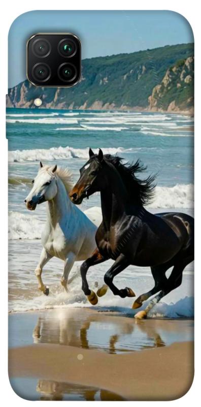 Чехол itsPrint Beach Horses для Huawei P40 Lite, животные, купить оптом с доставкой