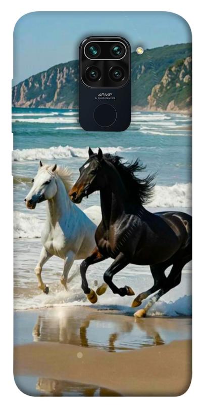 Чехол itsPrint Beach Horses для Xiaomi Redmi Note 9 / Redmi 10X, животные, купить оптом с доставкой